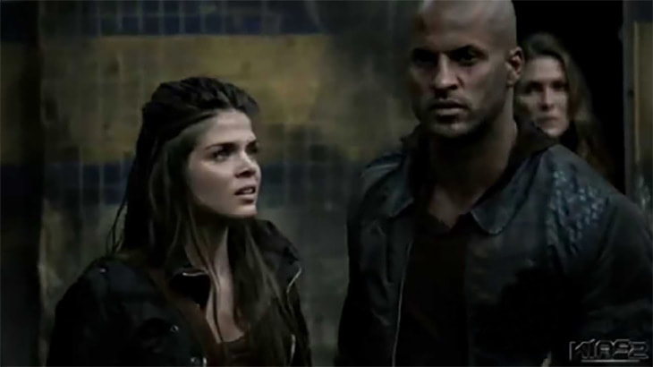Octavia and Lincoln The 100