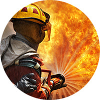 Fire-fighting heroes who'll steam up your Kindle